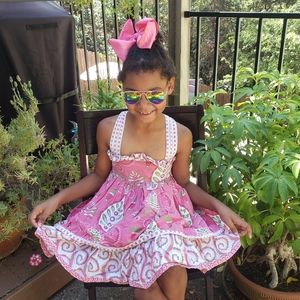 🍄 Little Girl's Boutique Summer Dress